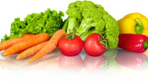 healthy fruit and vegetables