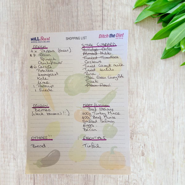 Meal Planner and shopping list