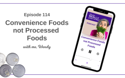 Episode 114 – Convenience Foods not Processed Foods