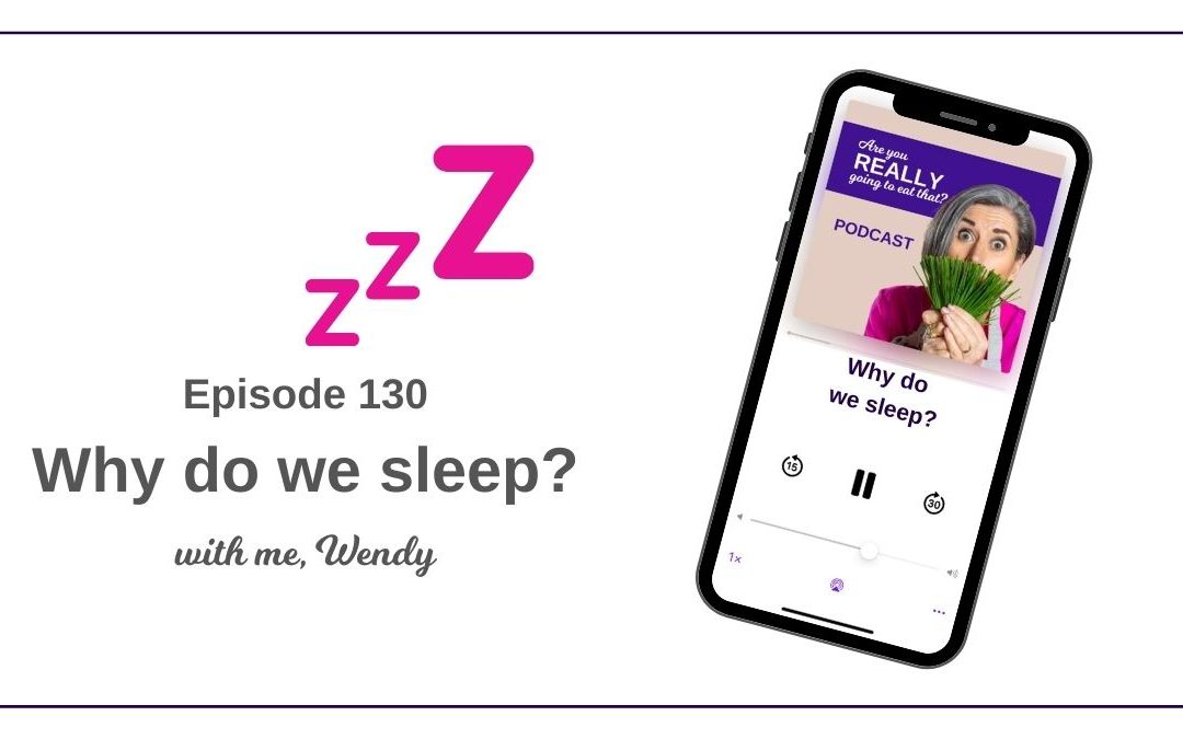 Episode 130- Why do we sleep?