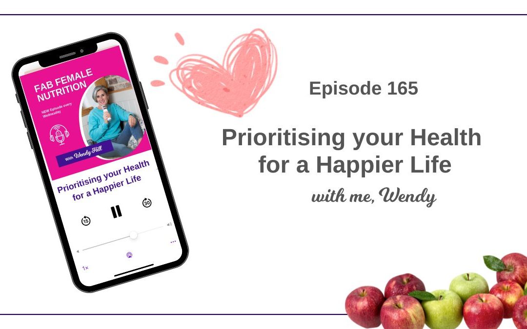 165 – Prioritising your health