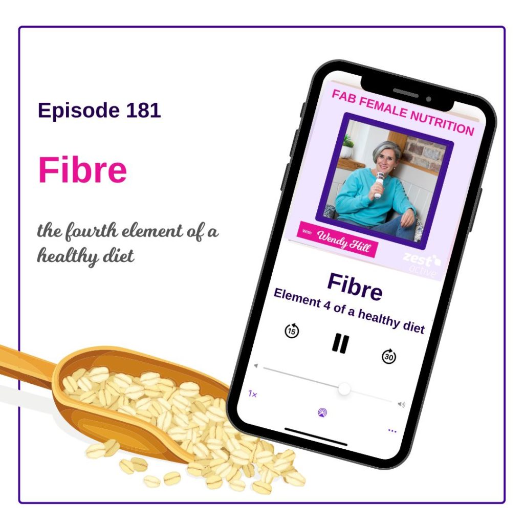 Fibre is the fourth element of a healthy diet