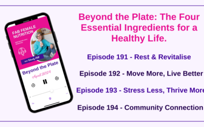 Beyond the Plate: The Four Essential Ingredients for a Healthy Life