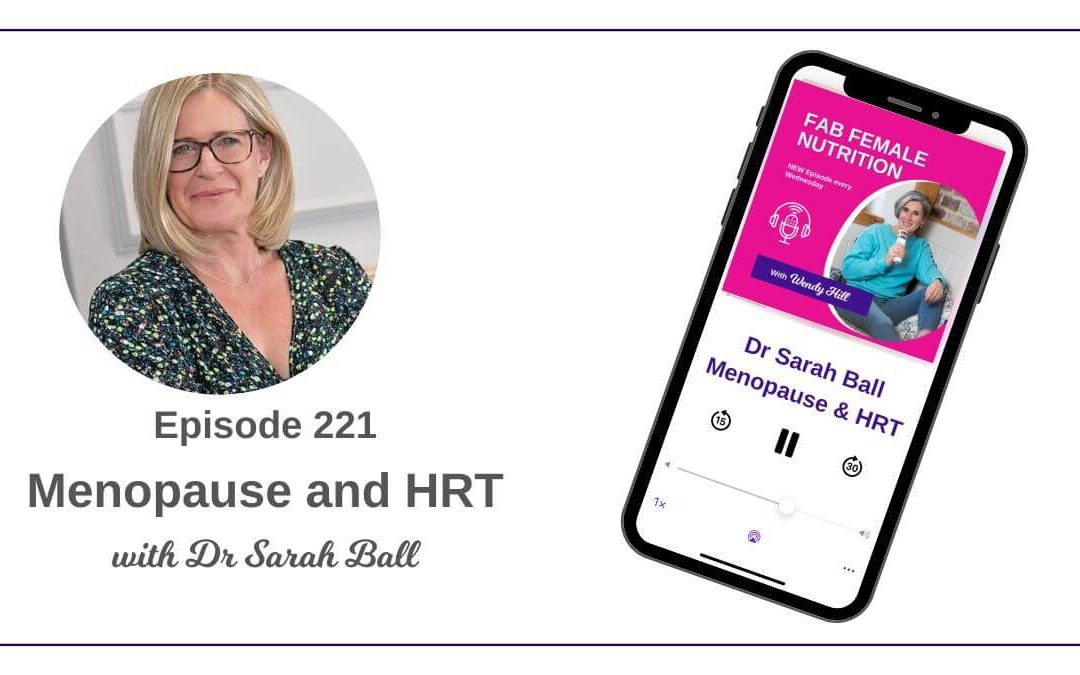 Dr Sarah Ball – Menopause Expert